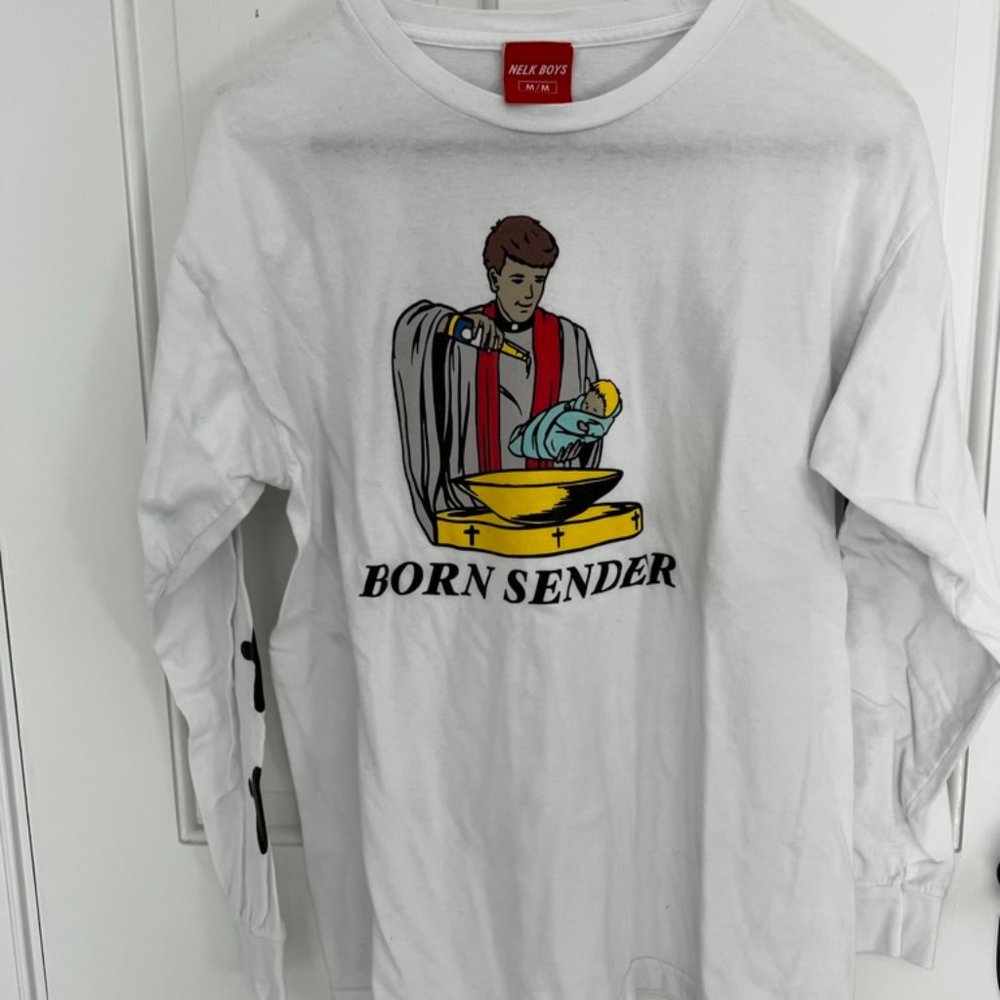 Nelk Boys FULL SEND EXCLUSIVE Born Sender Long Sleeve T